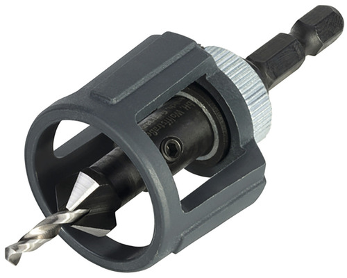 WOLFCRAFT Voorboor met verzinkboor en dieptestop 3,2-12 mm