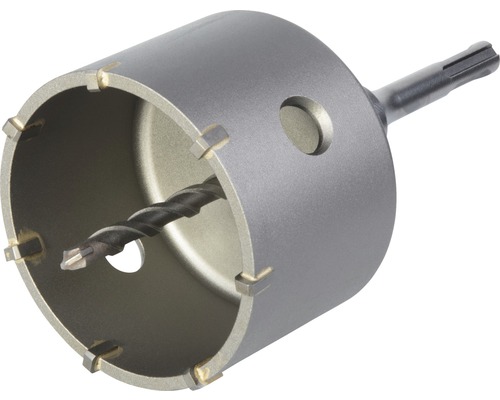 WOLFCRAFT Holle boorkroon HM Ø 83 mm met spandoorn SDS-plus