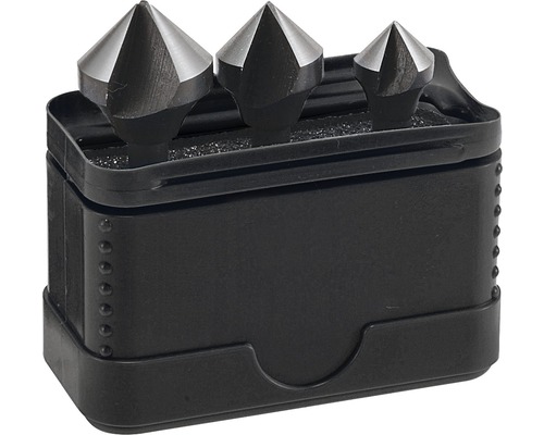 ALPEN HSS verzinkbit set 3-dlg
