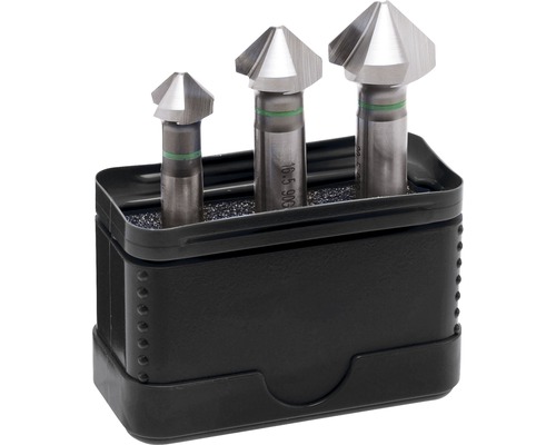 ALPEN HSS kegelverzinkbit set 3-dlg