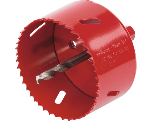 WOLFCRAFT Gatenzaag bi-metaal Ø 76 mm met centreerboor